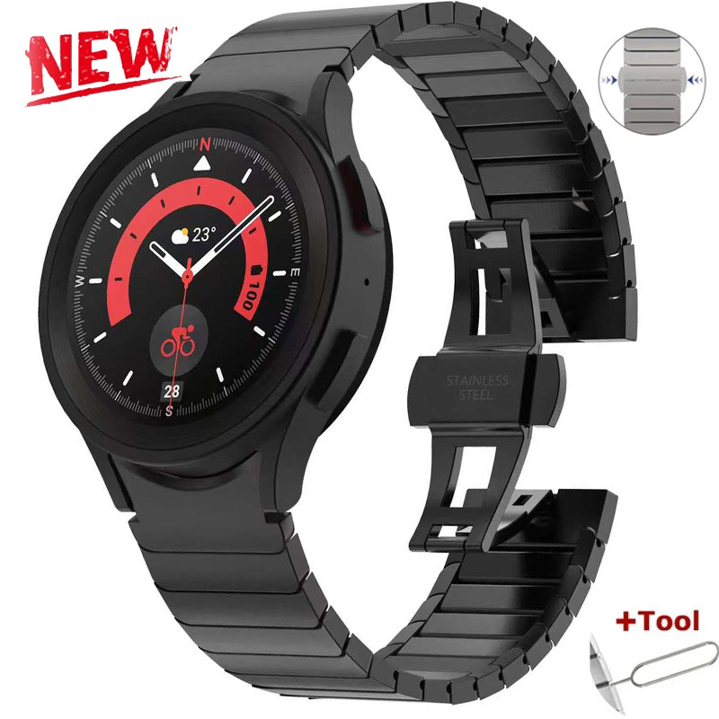 Luxury Watch Galaxy - Luksusowy tytanowy pasek do Samsung Galaxy