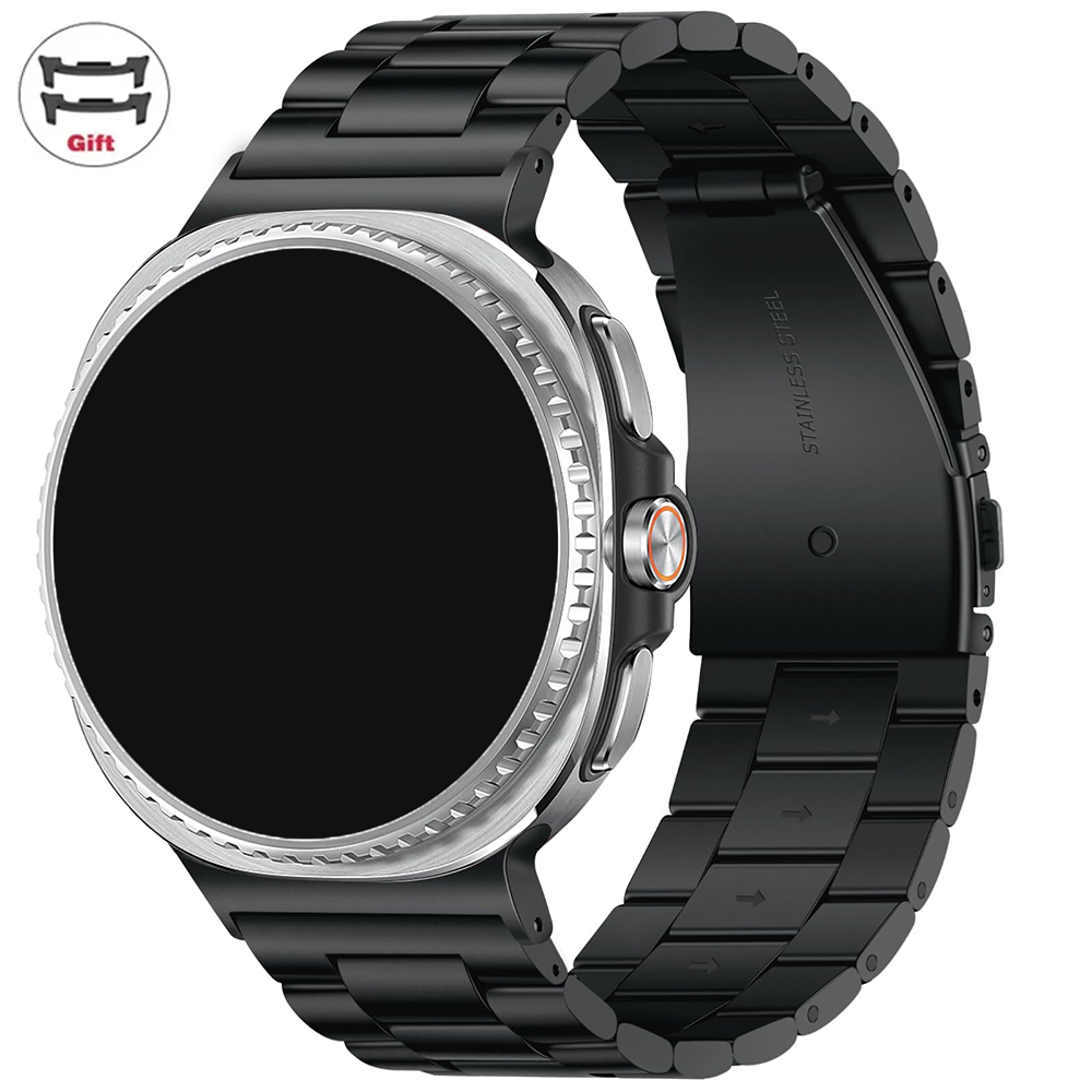 Luxury Watch Galaxy - Pasek ze stali nierdzewnej do Samsung