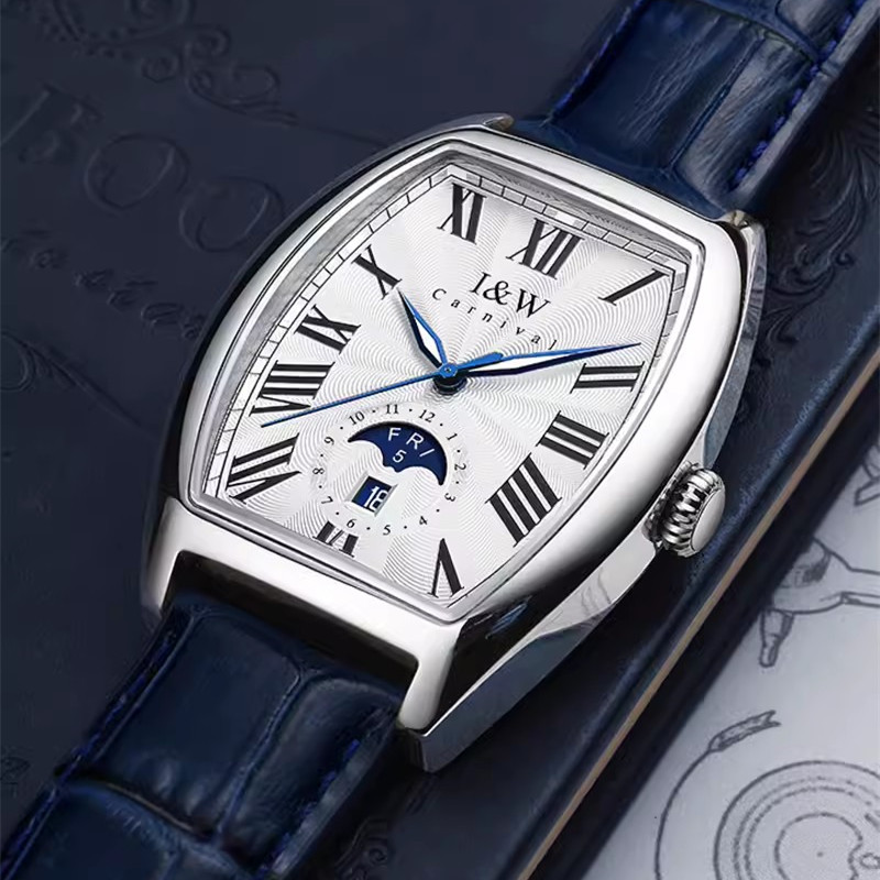 Luxury Watch On Sale - KARNAWAŁ I&W mechaniczne zegarki biznesowe dla