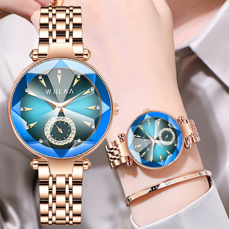 Luxury Watch And Jewelry Brand - Luksusowa markowa bransoletka zegarki damskie różowe