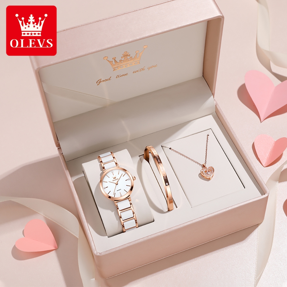 Luxury Watch - OLEVS Damski Zegarek 5877 Luksusowy Elegancki