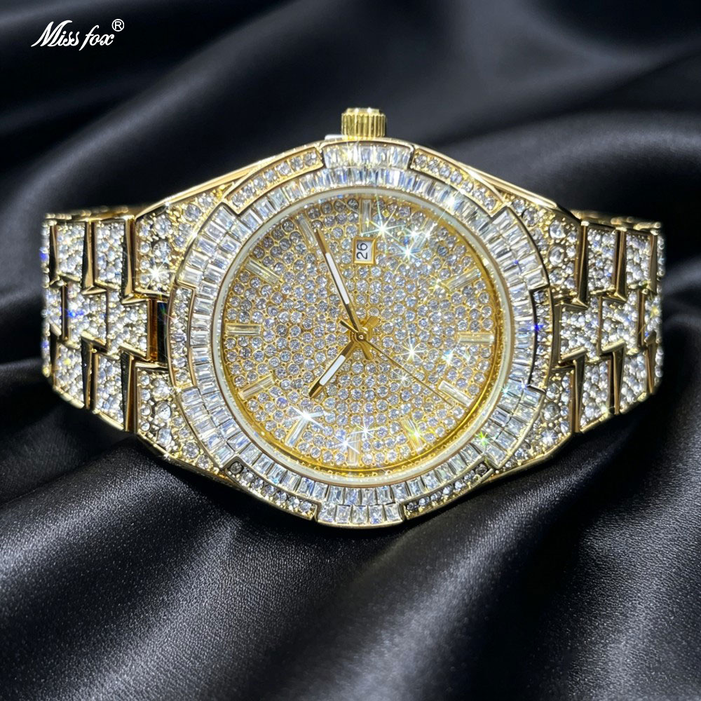 Luxury Watch And Jewelry Brand - Gorąca sprzedaż: Złoty zegarek Ice Watch