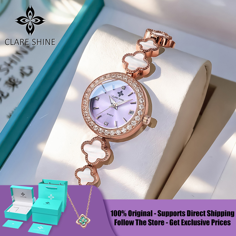 Luxury Watch - CLARE SHINE 7701 Seria Lucky Mały