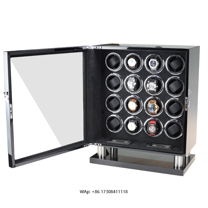 Luxury Watch Winder - Luksusowy automatyczny rotomat do zegarków, sejf,
