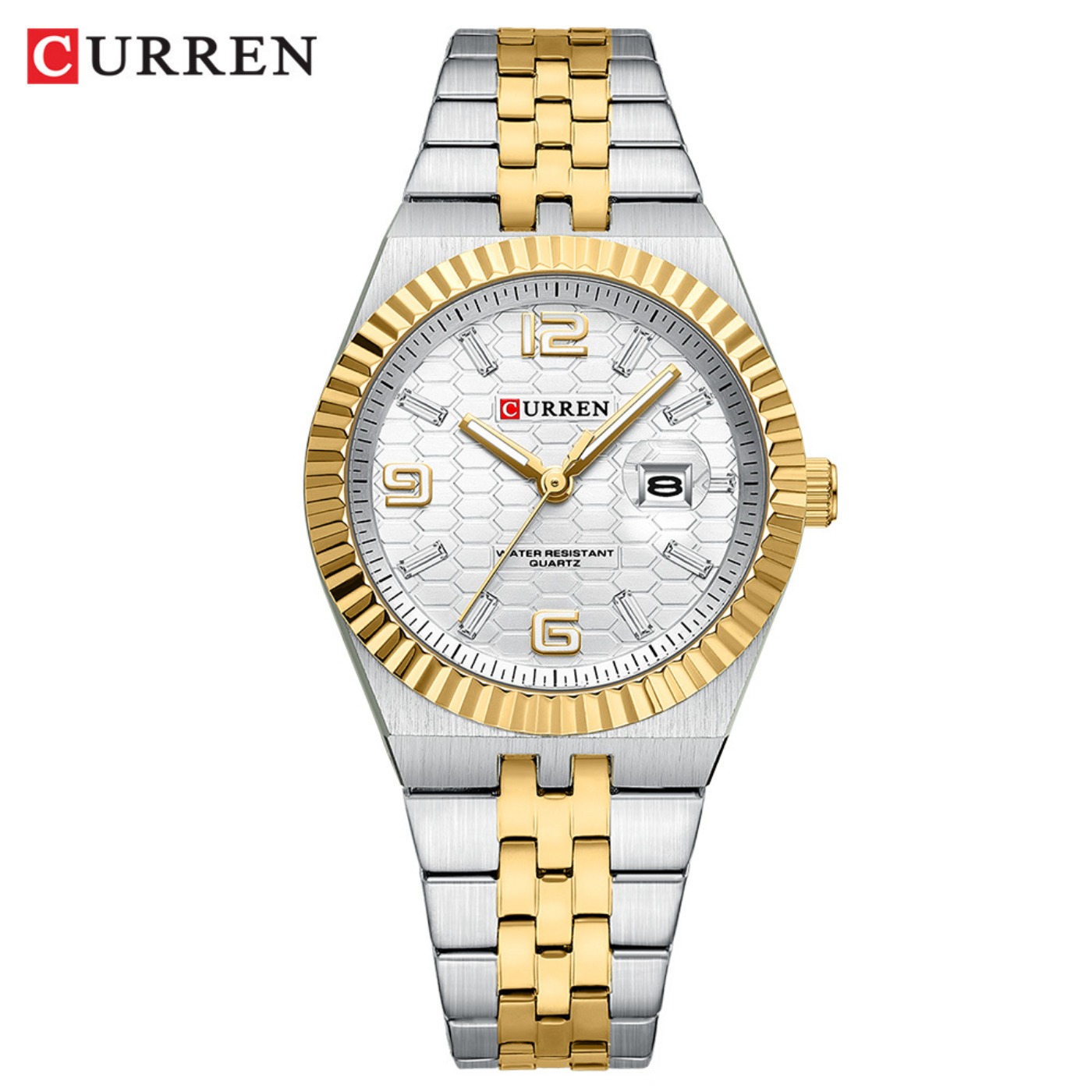 Luxury Watch - Zegarek damski CURREN, analogowy, kwarcowy, wodoodporny,