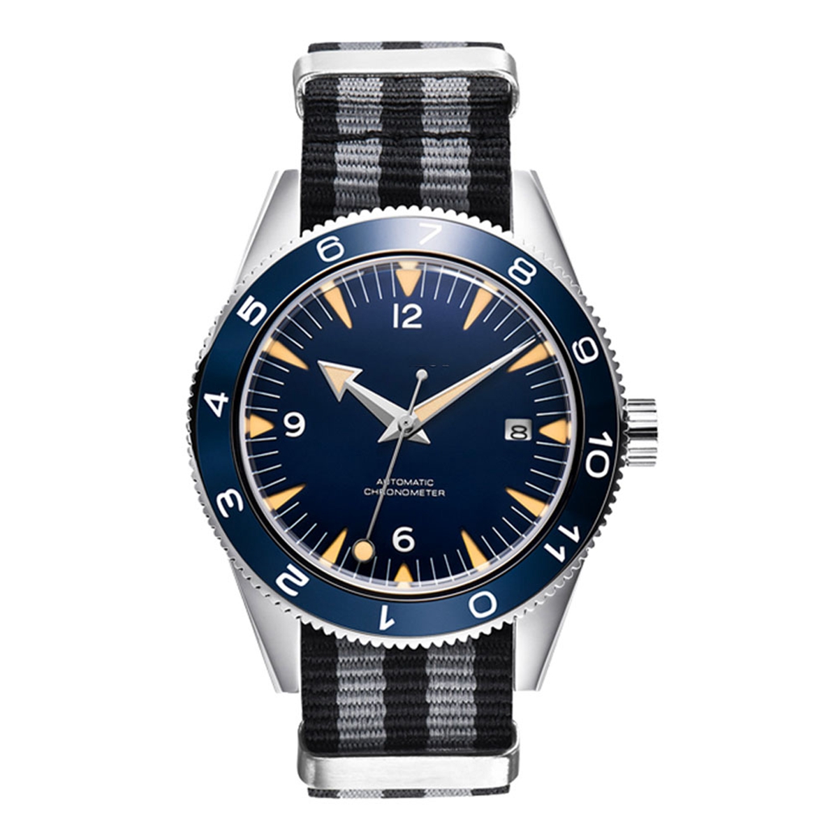 Własne logo NH35 zegarek z mec – Luxury Watch Market recenzja i cena