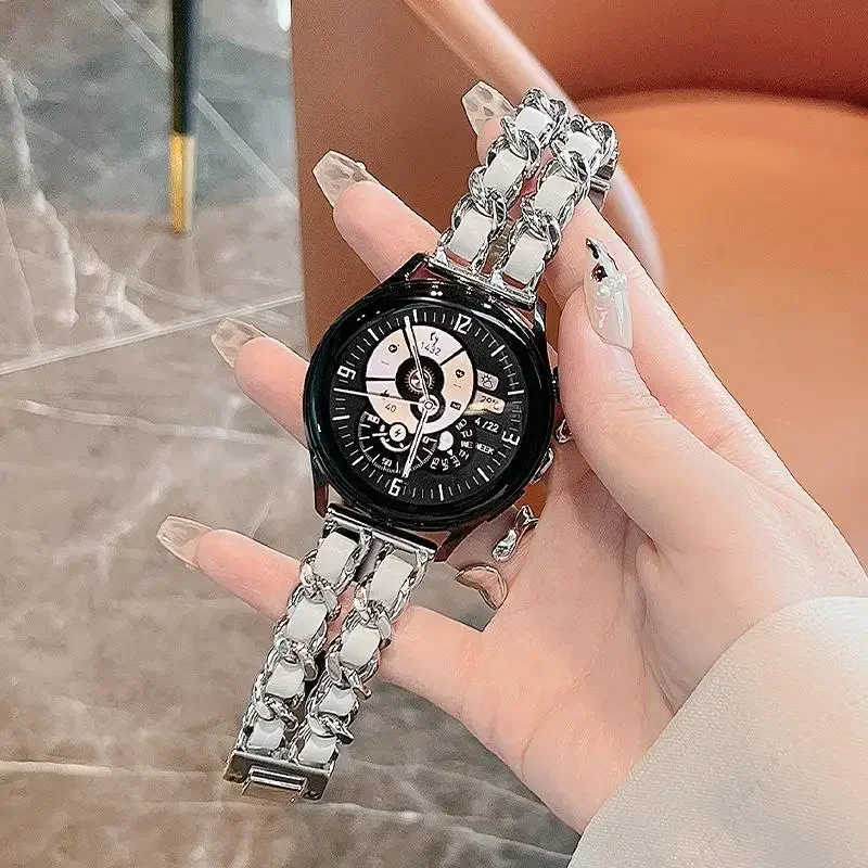 Luksusowa skóra + metalowy pas – Luxury Watch Galaxy recenzja i cena