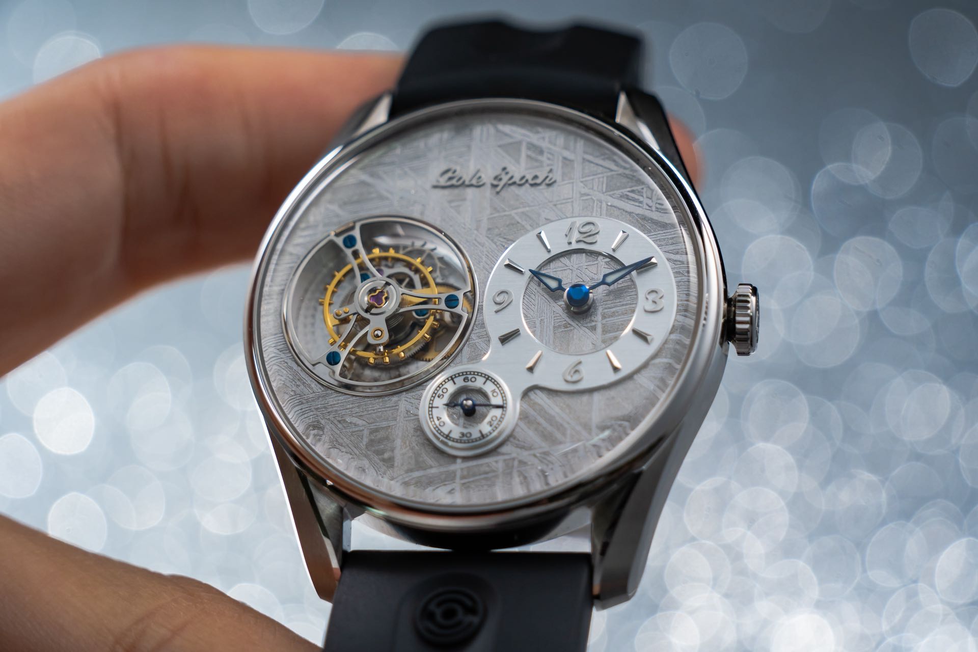 Zegarek męski mechaniczny Jich – Tourbillon Movement Watch recenzja i cena