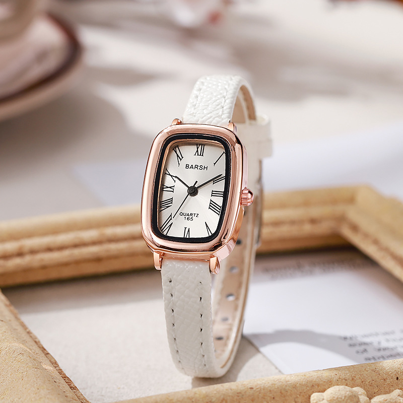 Modny zegarek kwarcowy damski  – Luxury Watch With Leather Strap recenzja i cena