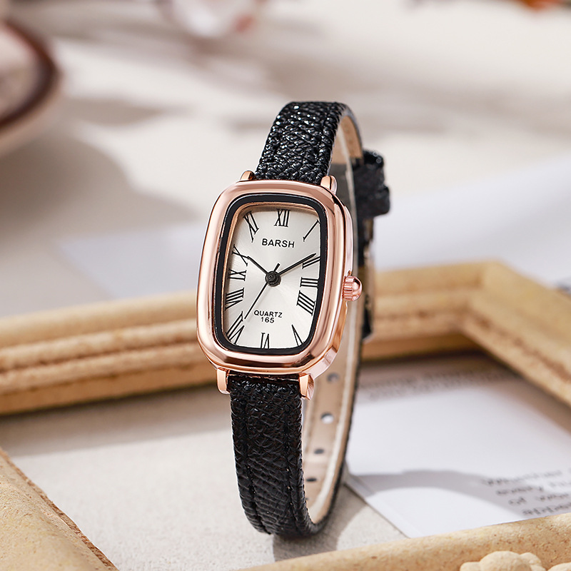 Modny zegarek kwarcowy damski  – Luxury Watch With Leather Strap recenzja i cena