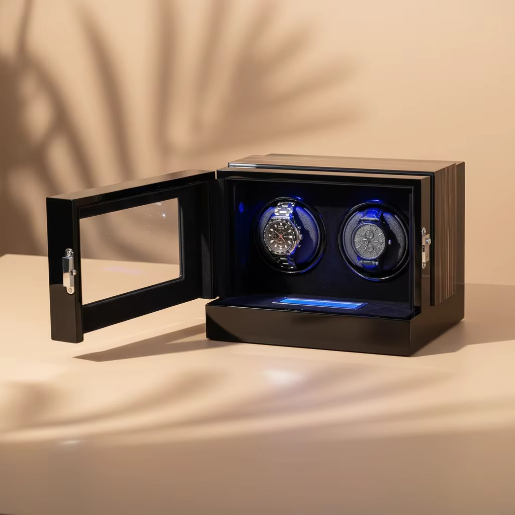 2-miejscowy ochronny luksusowy – Luxury Watch Winder recenzja i cena