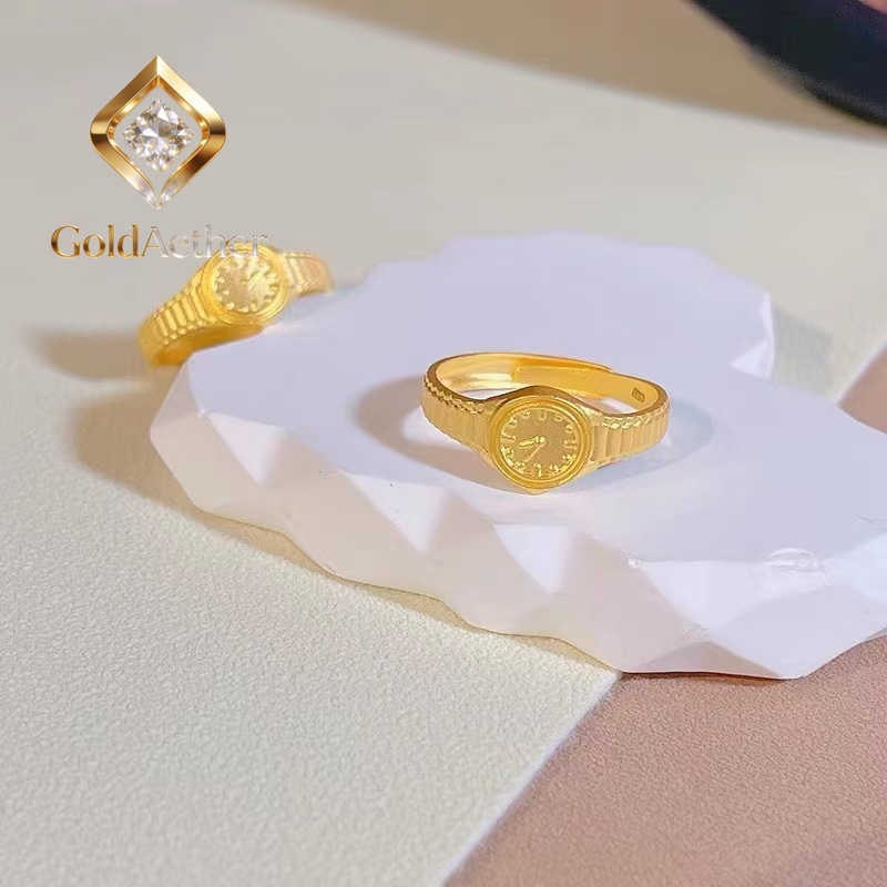 Złoty pierścionek z regulowany – Luxury Watch Service recenzja i cena