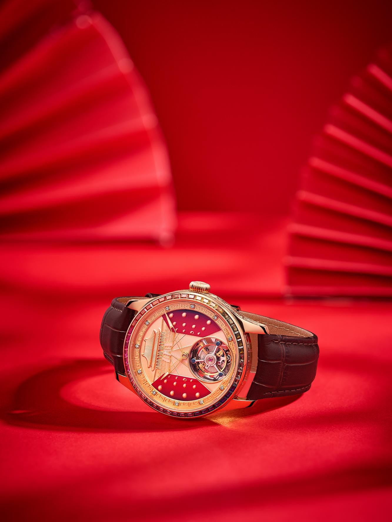 Zegarek męski z automatycznym  – Tourbillon Movement Watch recenzja i cena