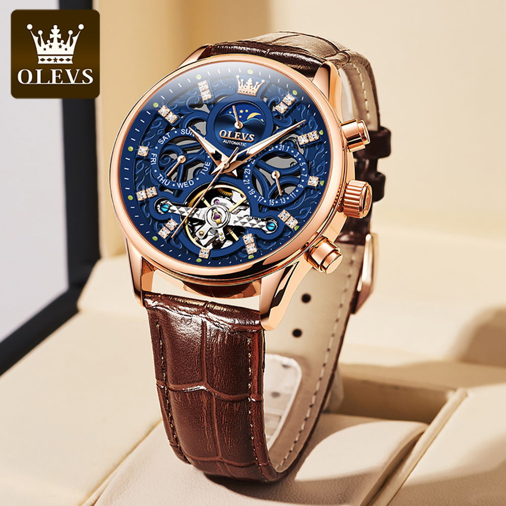 OLEVS 6658 oryginalny markowy  – Luxury Watch Winder recenzja i cena