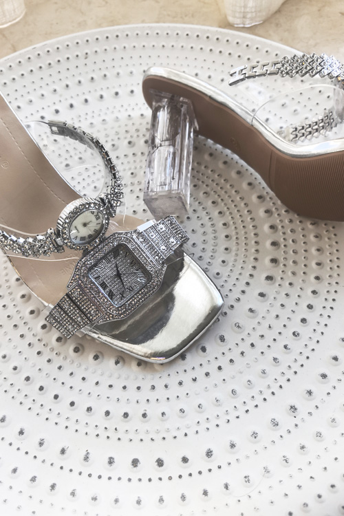 Oryginalny design Kryształowe  – Luxury Watch With Leather Strap recenzja i cena