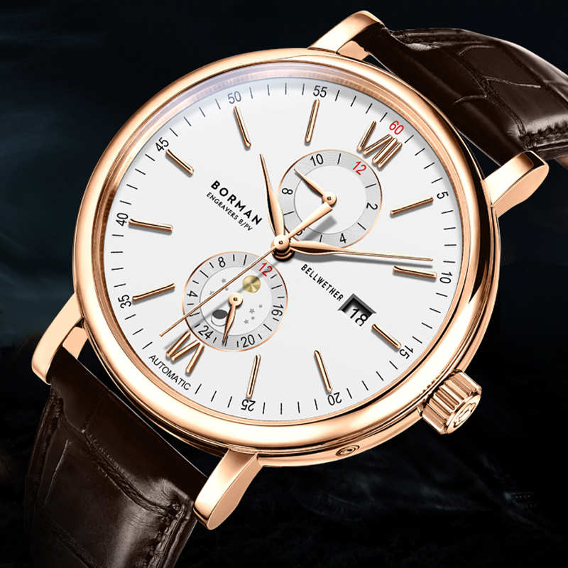 Zegarek męski automatyczny BOR – Luxury Watch German recenzja i cena