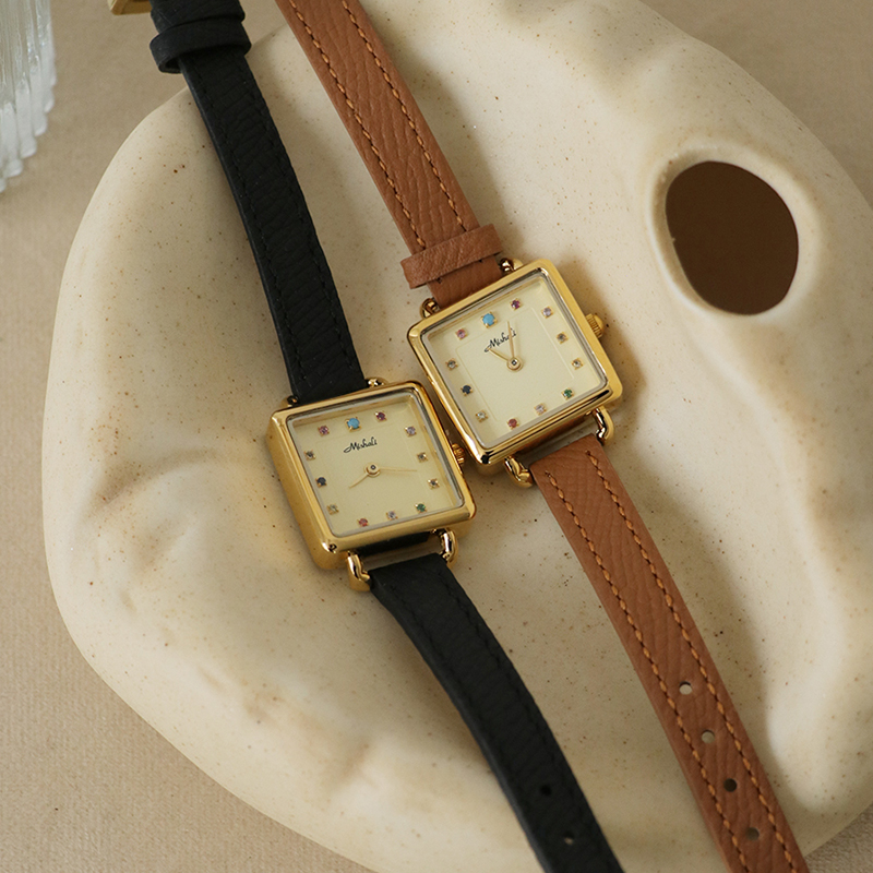 Oryginalny zegarek damski, sty – Luxury Watch With Leather Strap recenzja i cena