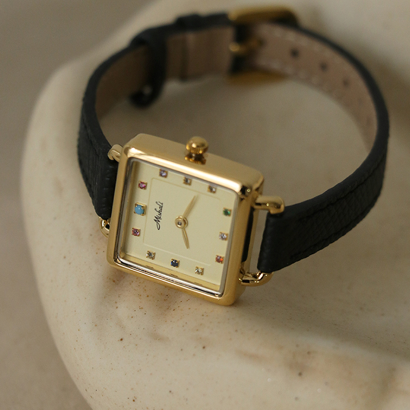 Oryginalny zegarek damski, sty – Luxury Watch With Leather Strap recenzja i cena