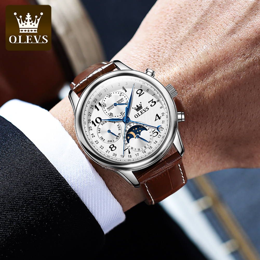 Zegarki męskie OLEVS 6667 z fa – Luxury Watch On Sale recenzja i cena