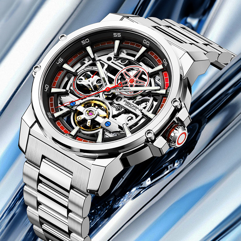 ABORNI 9039 Unikalny Design Sz – Tourbillon Movement Watch recenzja i cena