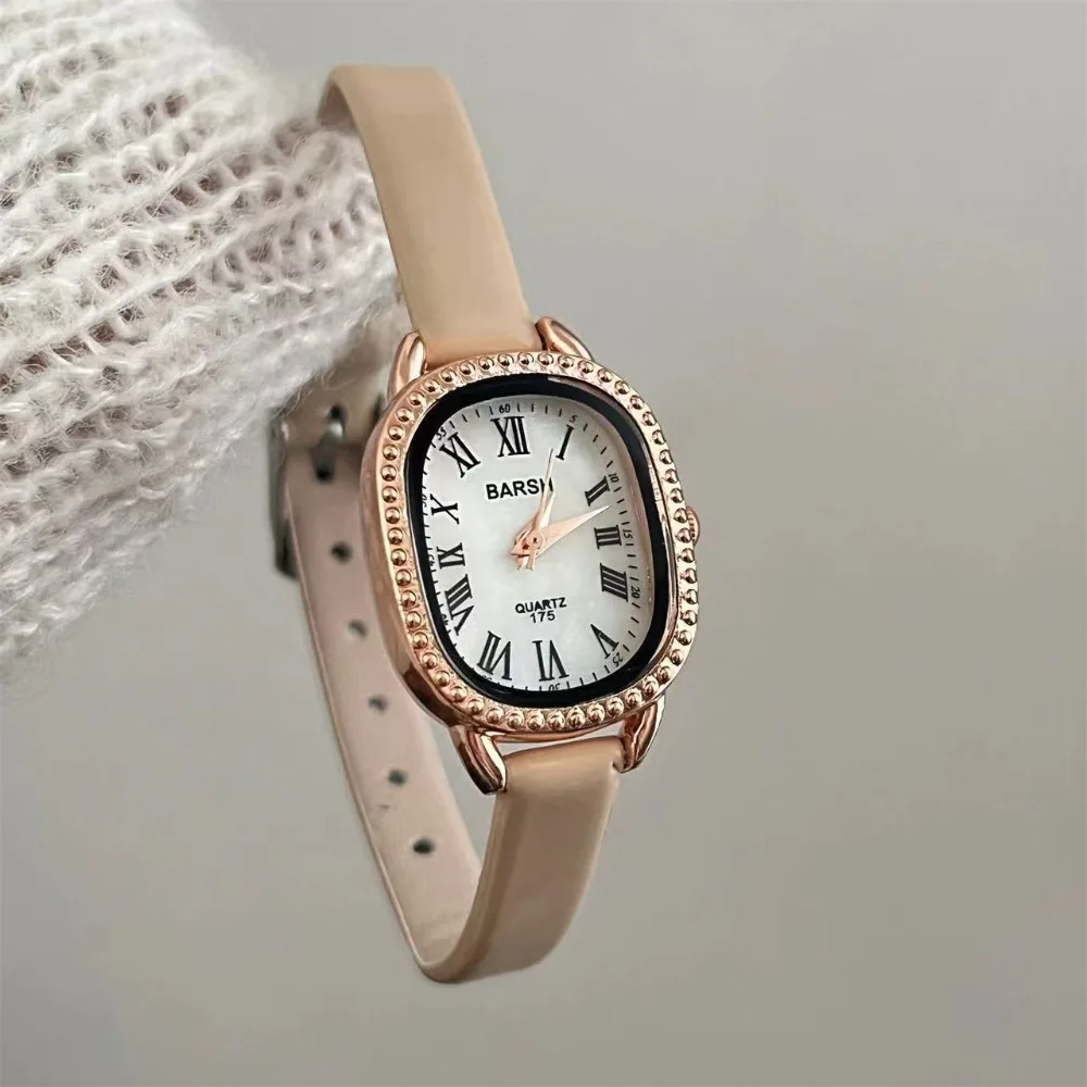 Zegarki damskie znanej marki z – Luxury Watch With Leather Strap recenzja i cena