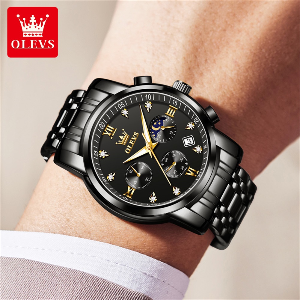 OLEVS Popularne męskie zegarki – Luxury Watch Market recenzja i cena