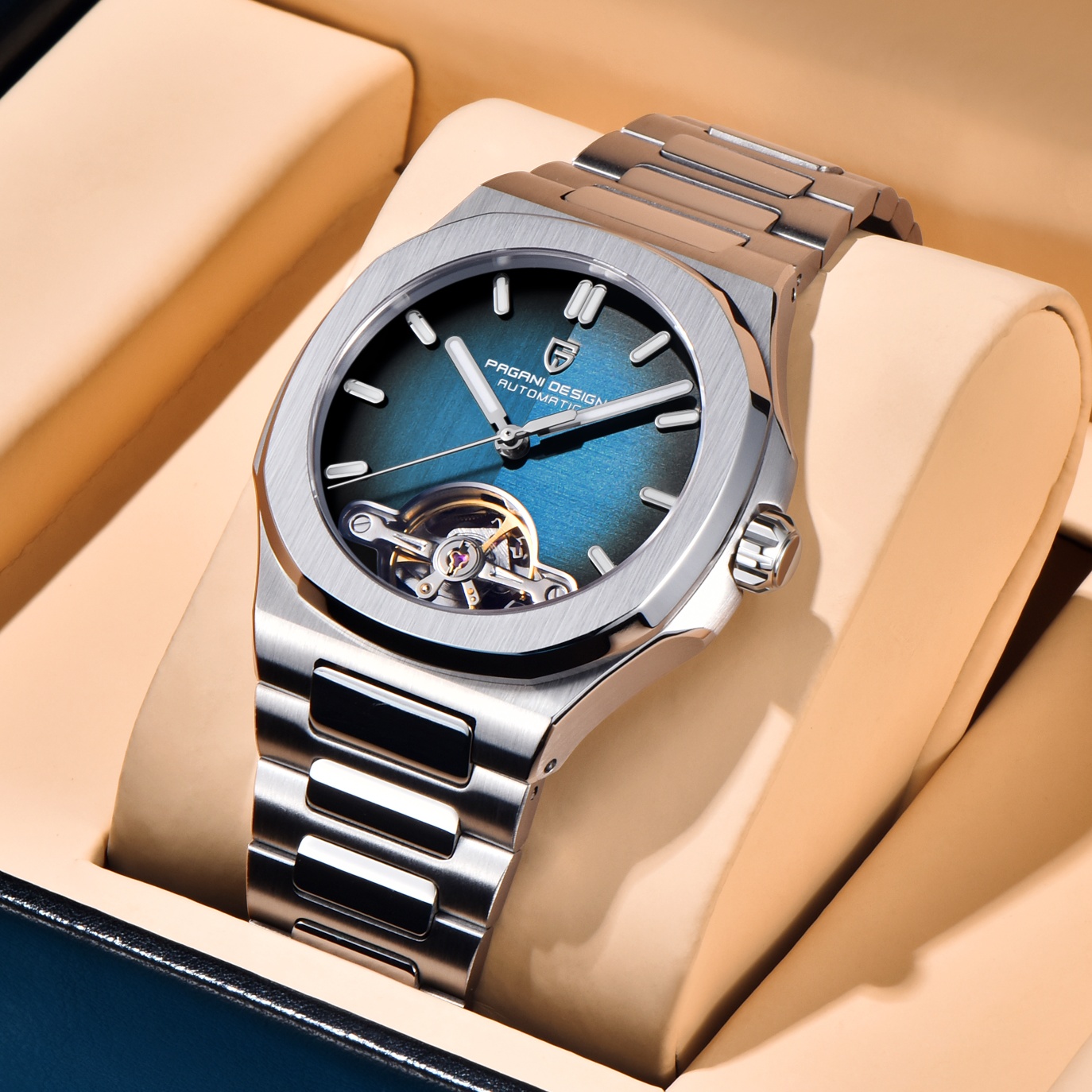 PAGANI DESIGN Nowy Mechaniczny – Tourbillon Movement Watch recenzja i cena