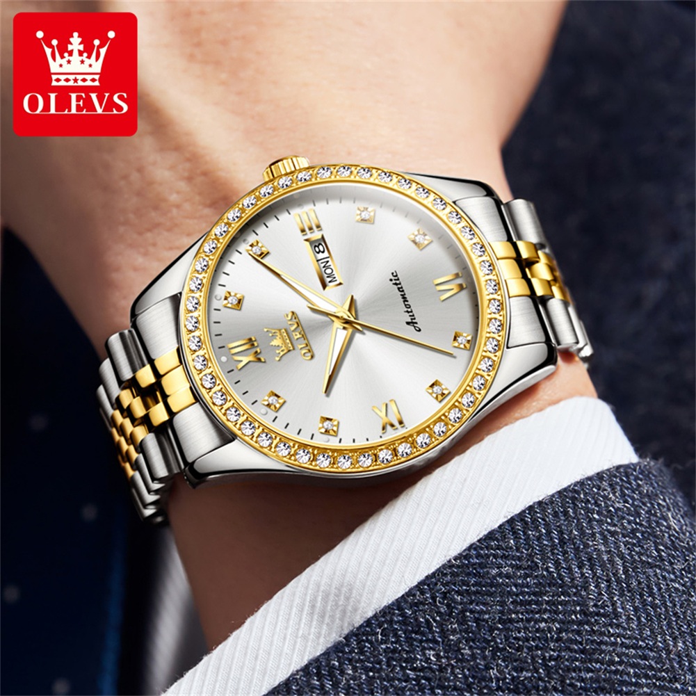 OLEVS7012 Diamentowy zegarek a – Luxury Watch Winder recenzja i cena