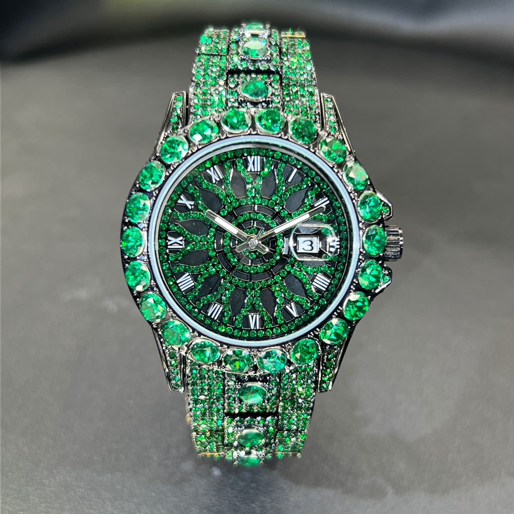 Zielony Zegarek Męski MISSFOX  – Luxury Watch And Jewelry Brand recenzja i cena
