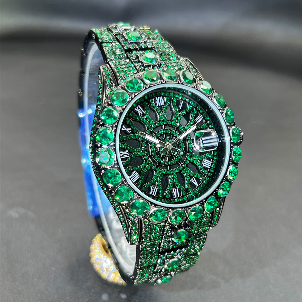 Zielony Zegarek Męski MISSFOX  – Luxury Watch And Jewelry Brand recenzja i cena