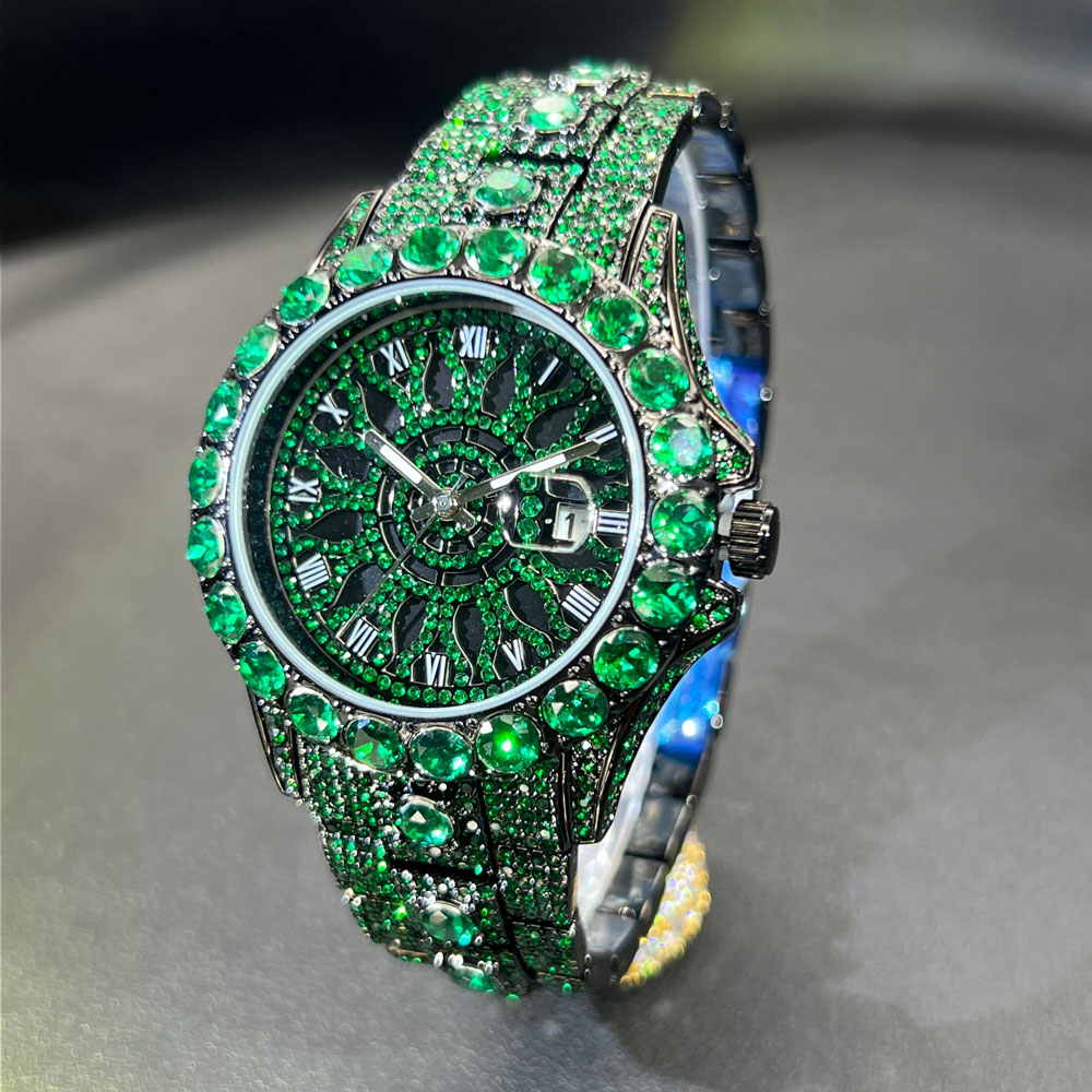 Zielony Zegarek Męski MISSFOX  – Luxury Watch And Jewelry Brand recenzja i cena