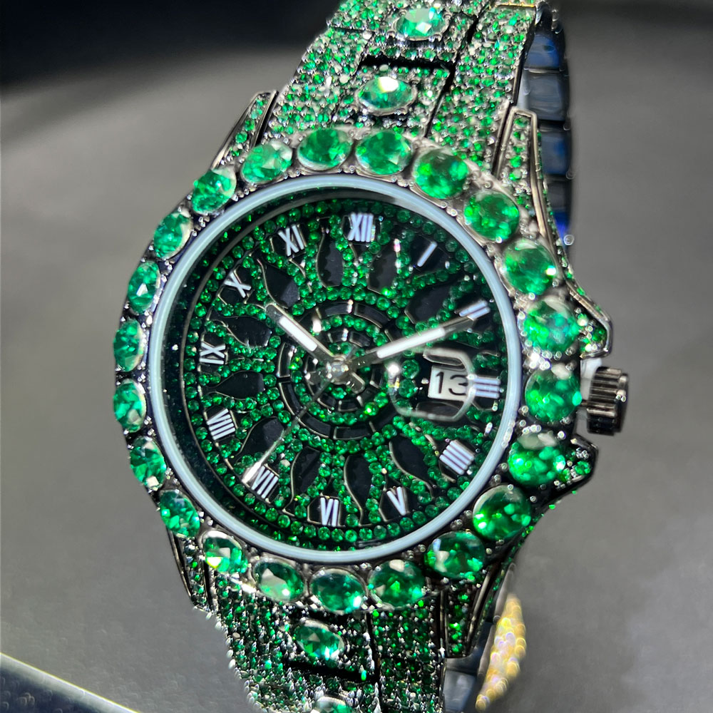 Zielony Zegarek Męski MISSFOX  – Luxury Watch And Jewelry Brand recenzja i cena
