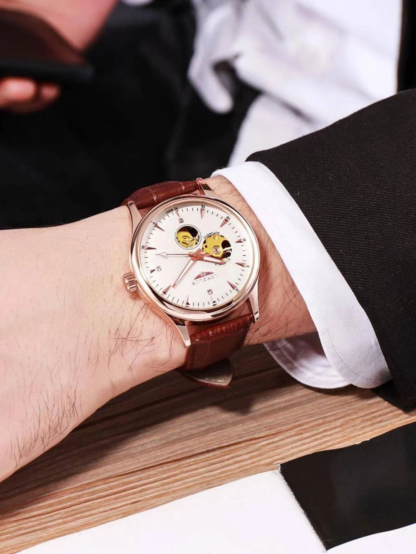 Zegarek automatyczny LONGLUX,  – Luxury Watch On Sale recenzja i cena